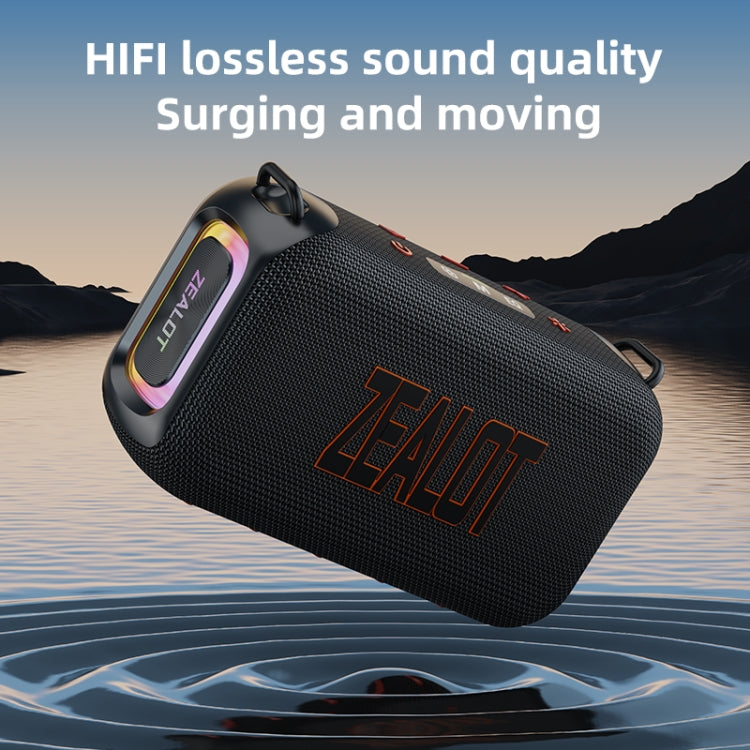 Zealot S85 50W Outdoor Waterproof Portable Bluetooth Speaker(Black) - free shipping - PMC Jewellery - Order now!