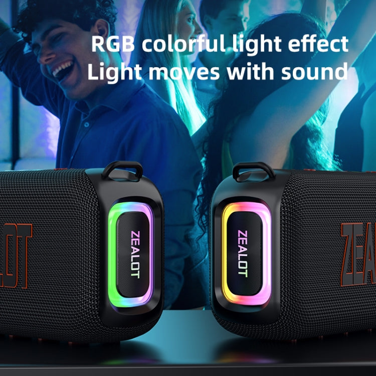 Zealot S85 50W Outdoor Waterproof Portable Bluetooth Speaker(Black) - free shipping - PMC Jewellery - Order now!