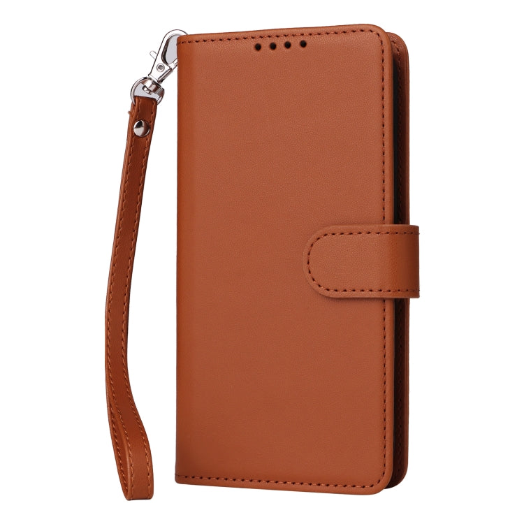 For Redmi K70 / K70 Pro BETOPNICE BN-005 2 in 1 Detachable Imitate Genuine Leather Phone Case(Brown) - free shipping - PMC Jewellery - Order now!