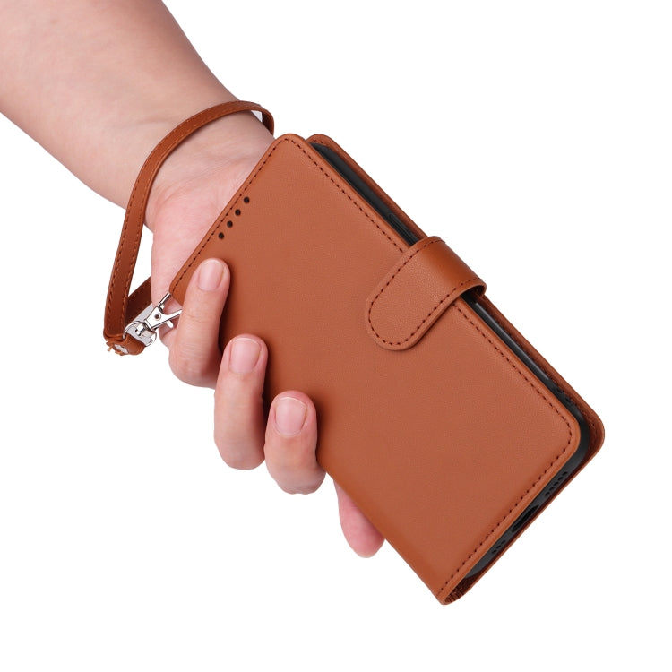 For Redmi K70 / K70 Pro BETOPNICE BN-005 2 in 1 Detachable Imitate Genuine Leather Phone Case(Brown) - free shipping - PMC Jewellery - Order now!