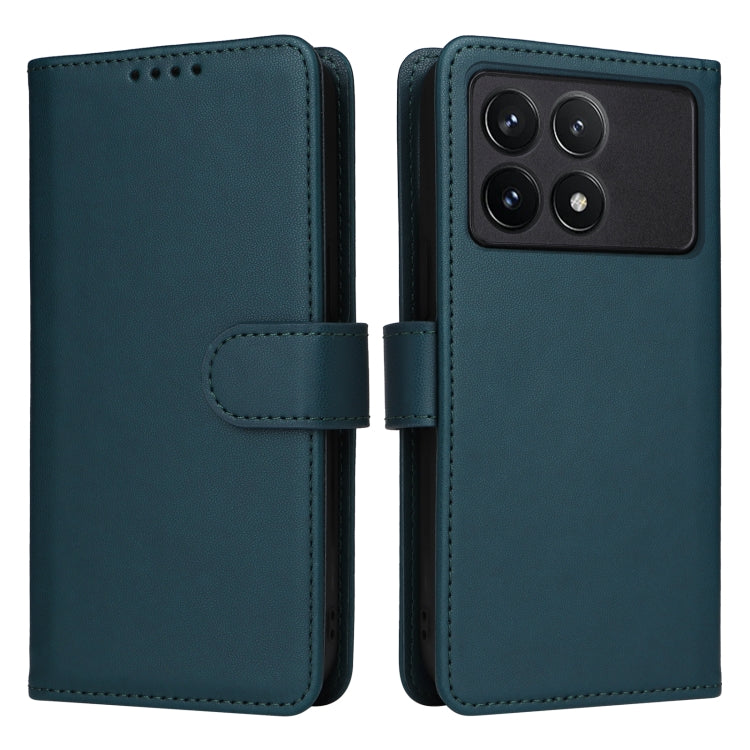 For Redmi K70 / K70 Pro BETOPNICE BN-005 2 in 1 Detachable Imitate Genuine Leather Phone Case(Blue) - free shipping - PMC Jewellery - Order now!