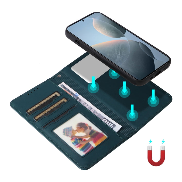 For Redmi K70 / K70 Pro BETOPNICE BN-005 2 in 1 Detachable Imitate Genuine Leather Phone Case(Blue) - free shipping - PMC Jewellery - Order now!