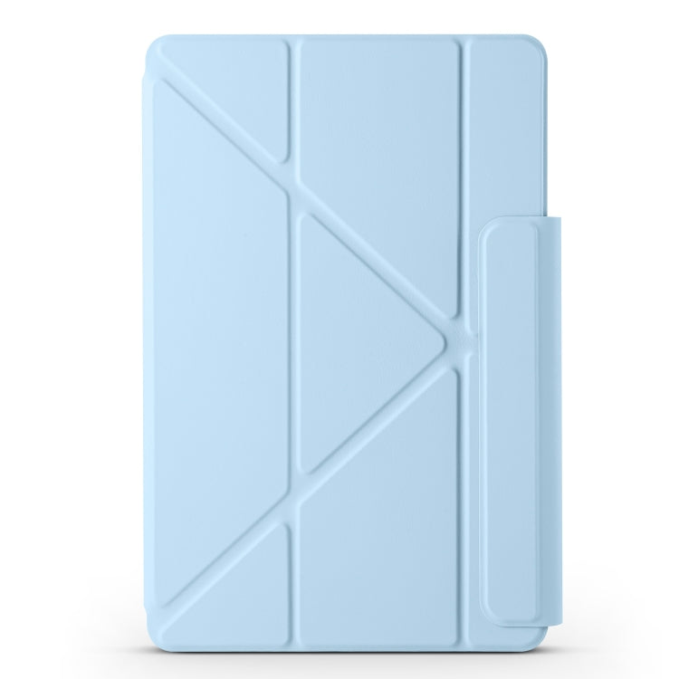 For Huawei MatePad Pro 11 2024 / 2022 Fixed Buckle Magnetic Deformation Leather Tablet Case(Ice Blue) - Huawei by PMC Jewellery | Online Shopping South Africa | PMC Jewellery | Buy Now Pay Later Mobicred
