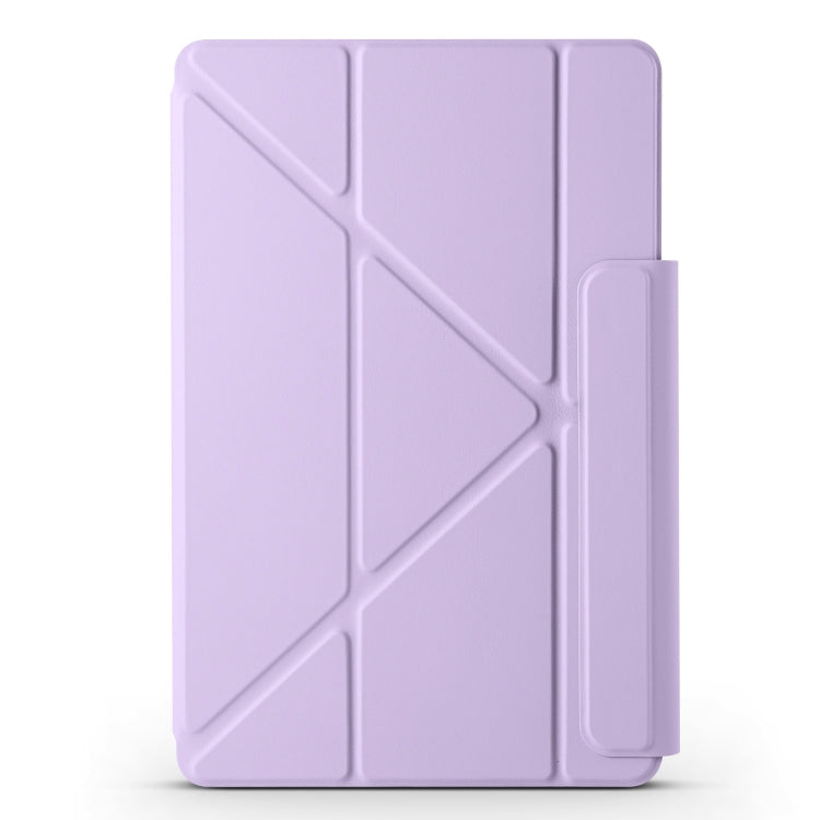 For Huawei MatePad Pro 11 2024 / 2022 Fixed Buckle Magnetic Deformation Leather Tablet Case(Purple) - Huawei by PMC Jewellery | Online Shopping South Africa | PMC Jewellery | Buy Now Pay Later Mobicred