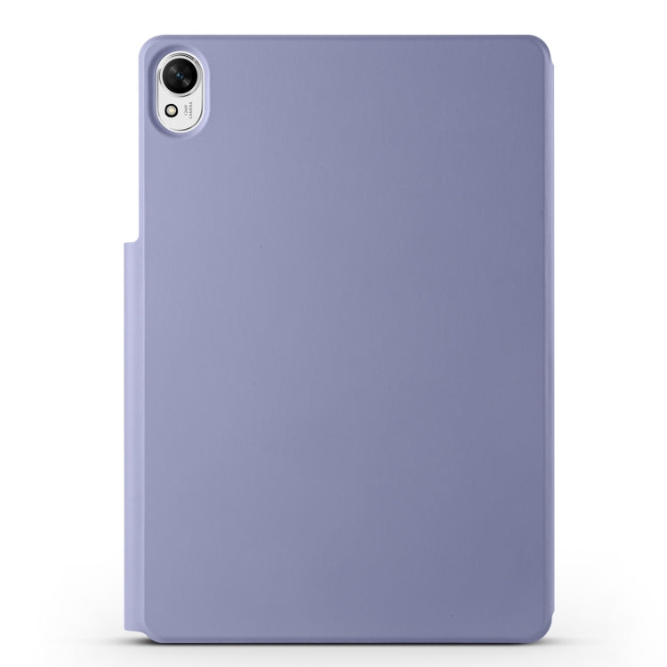 For Huawei MatePad Air 11.5 2023 Fixed Buckle Magnetic Deformation Leather Tablet Case(Lavender Purple) - Huawei by PMC TechLife | Online Shopping South Africa | PMC TechLife | Buy Now Pay Later Mobicred