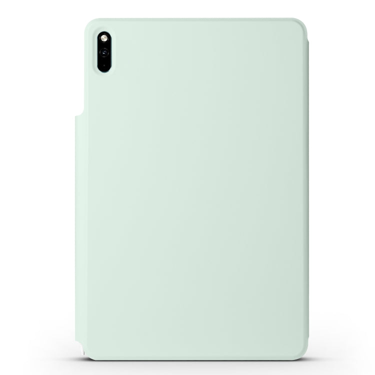 For Huawei MatePad 11 2021 Fixed Buckle Magnetic Deformation Leather Tablet Case(Baby Green) - Huawei by PMC TechLife | Online Shopping South Africa | PMC TechLife | Buy Now Pay Later Mobicred