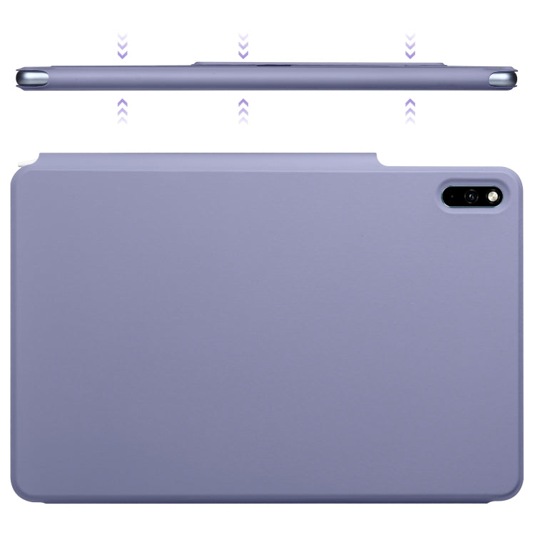 For Huawei MatePad 11 2021 Fixed Buckle Magnetic Deformation Leather Tablet Case(Lavender Purple) - free shipping - PMC TechLife - Order now!