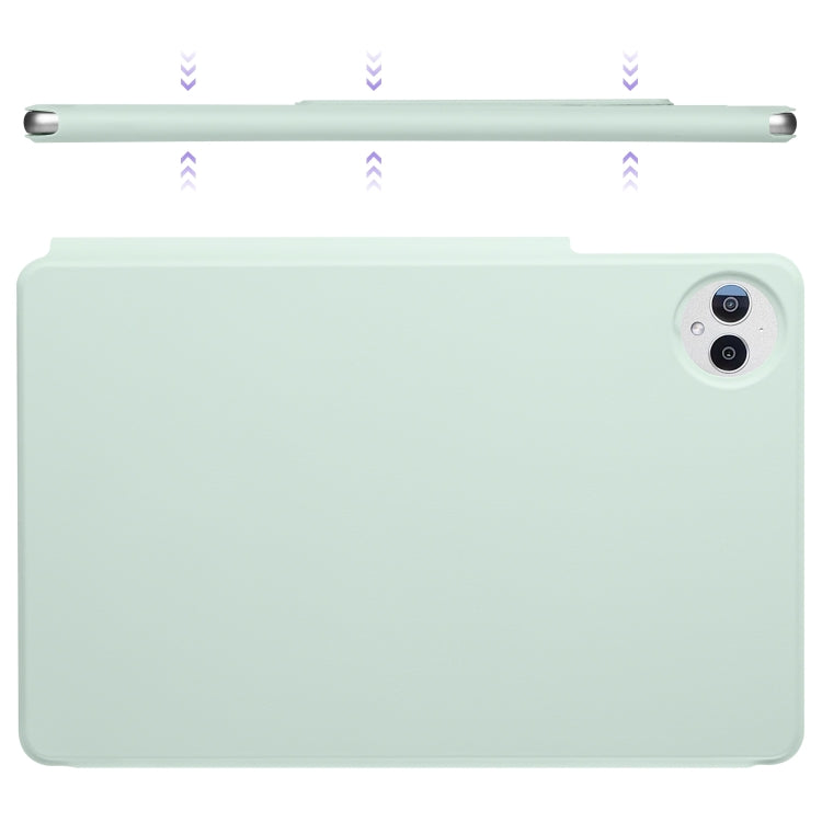 For Huawei MatePad Pro 13.2 2023 Fixed Buckle Magnetic Deformation Leather Tablet Case(Baby Green) - Huawei by PMC TechLife | Online Shopping South Africa | PMC TechLife | Buy Now Pay Later Mobicred
