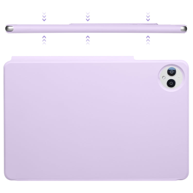For Huawei MatePad Pro 13.2 2023 Fixed Buckle Magnetic Deformation Leather Tablet Case(Purple) - Huawei by PMC TechLife | Online Shopping South Africa | PMC TechLife | Buy Now Pay Later Mobicred