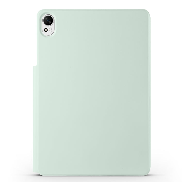 For Huawei MatePad Air 12 2024 Fixed Buckle Magnetic Deformation Leather Tablet Case(Baby Green) - Huawei by PMC TechLife | Online Shopping South Africa | PMC TechLife | Buy Now Pay Later Mobicred