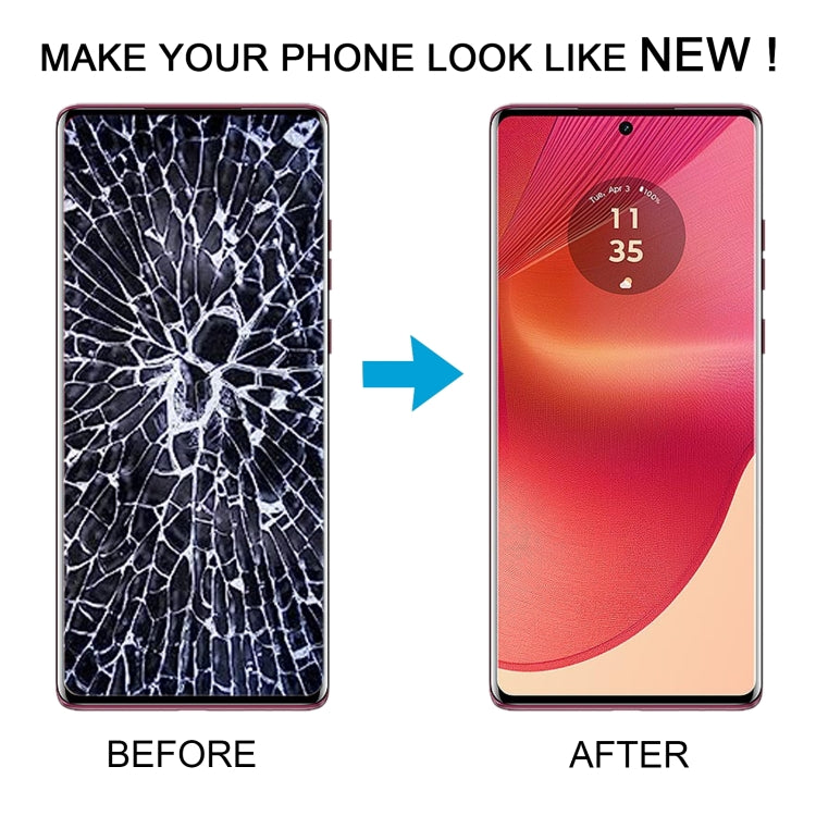 For Motorola Edge 50 Pro Original P-OLED LCD Screen with Digitizer Full Assembly - LCD Screen by PMC TechLife | Online Shopping South Africa | PMC TechLife | Buy Now Pay Later Mobicred