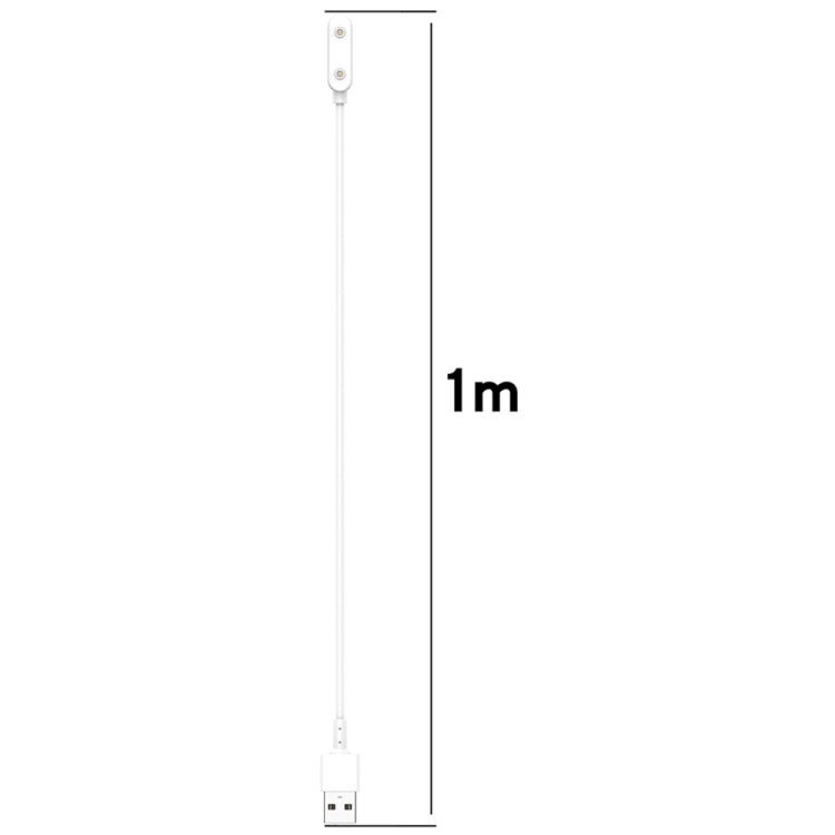 For Mitu Smart Kids Watch 7A / Mibro T6 / T6C Magnetic Charging Cable with Charging Protection, Length: 1m(White) - Charger by PMC TechLife | Online Shopping South Africa | PMC TechLife | Buy Now Pay Later Mobicred