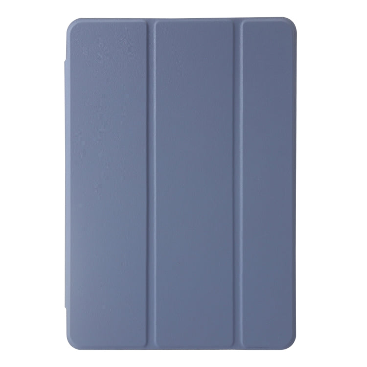 For Huawei Matepad SE 11 2024 Clear Acrylic 3-Fold Leather Tablet Case(Lavender Purple) - Huawei by PMC Jewellery | Online Shopping South Africa | PMC Jewellery | Buy Now Pay Later Mobicred