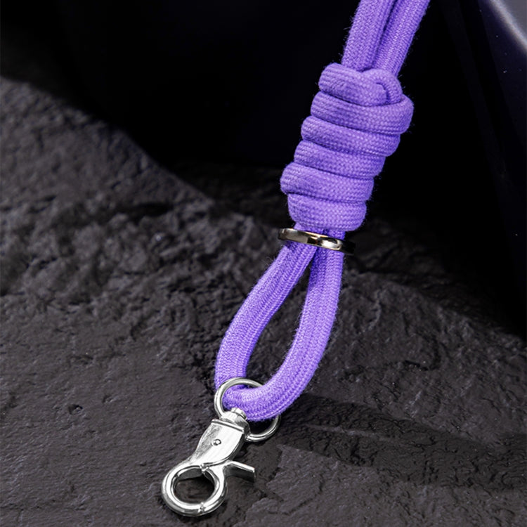 For Samsung Galaxy Z Flip4 GKK Airbag Hinge Full Coverage Phone Case with Crossbody Rope(Purple) - free shipping - PMC Jewellery - Order now!