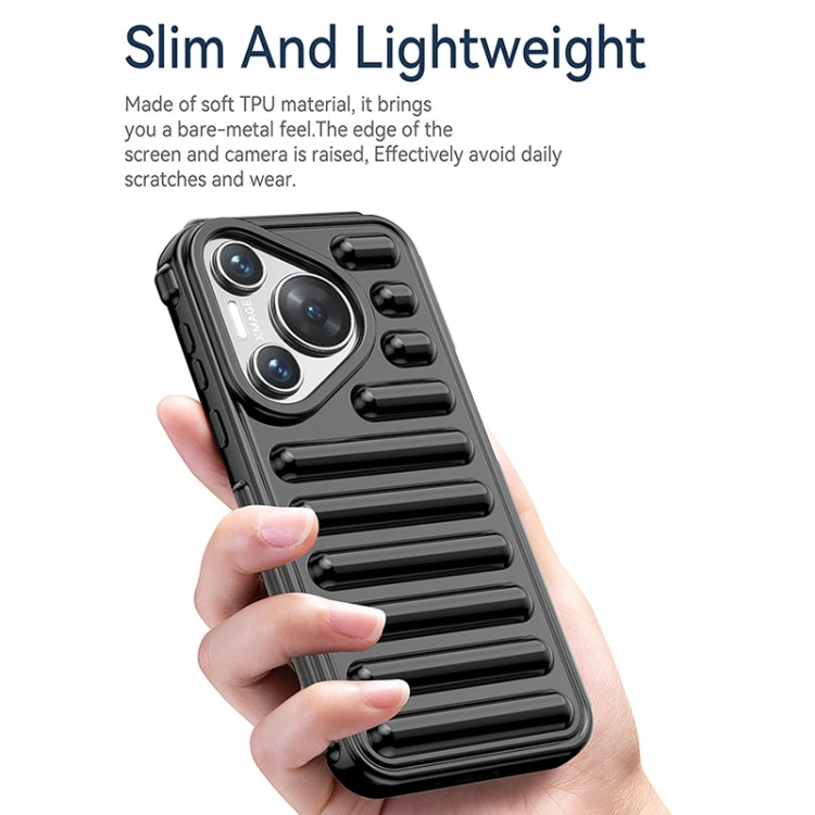 For Huawei Pura 70 Ultra Capsule Series Candy Color TPU Phone Case(Transparent) - free shipping - PMC Jewellery - Order now!
