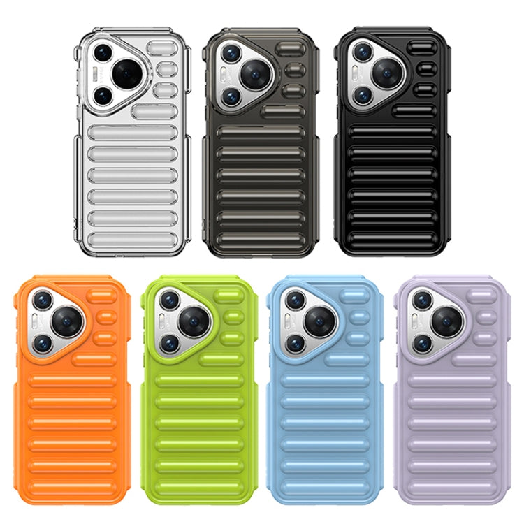 For Huawei Pura 70 Capsule Series Candy Color TPU Phone Case(Purple) - free shipping - PMC Jewellery - Order now!