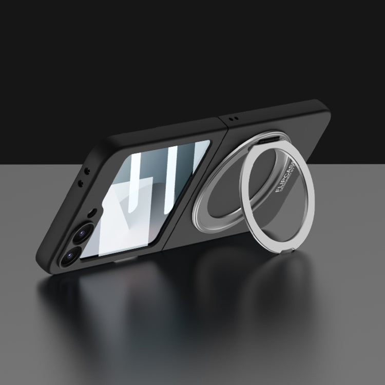 For Samsung Galaxy Z Flip6 / Flip7 FE GKK Integrated Ultra-thin MagSafe Phone Case with Ring Holder(Titanium Grey) - free shipping - PMC Jewellery - Order now!