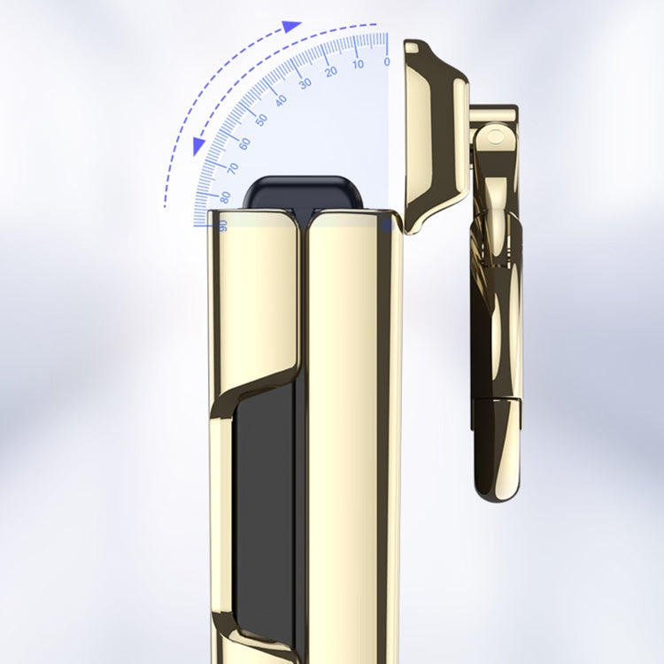 For Samsung Galaxy Z Flip6 / Flip7 FE GKK Integrated Electroplated Litchi Texture Leather Phone Case with Ring(Black) - free shipping - PMC Jewellery - Order now!