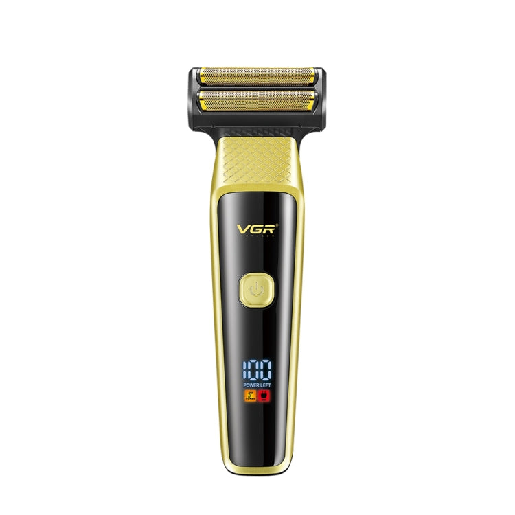VGR V-366 5W USB 3 in 1 Nose Hair Care LCD Digital Display Electric Shaver(Yellow) - Electric Shavers by VGR | Online Shopping South Africa | PMC TechLife | Buy Now Pay Later Mobicred