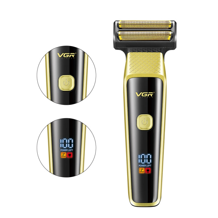 VGR V-366 5W USB 3 in 1 Nose Hair Care LCD Digital Display Electric Shaver(Blue) - free shipping - PMC TechLife - Order now!