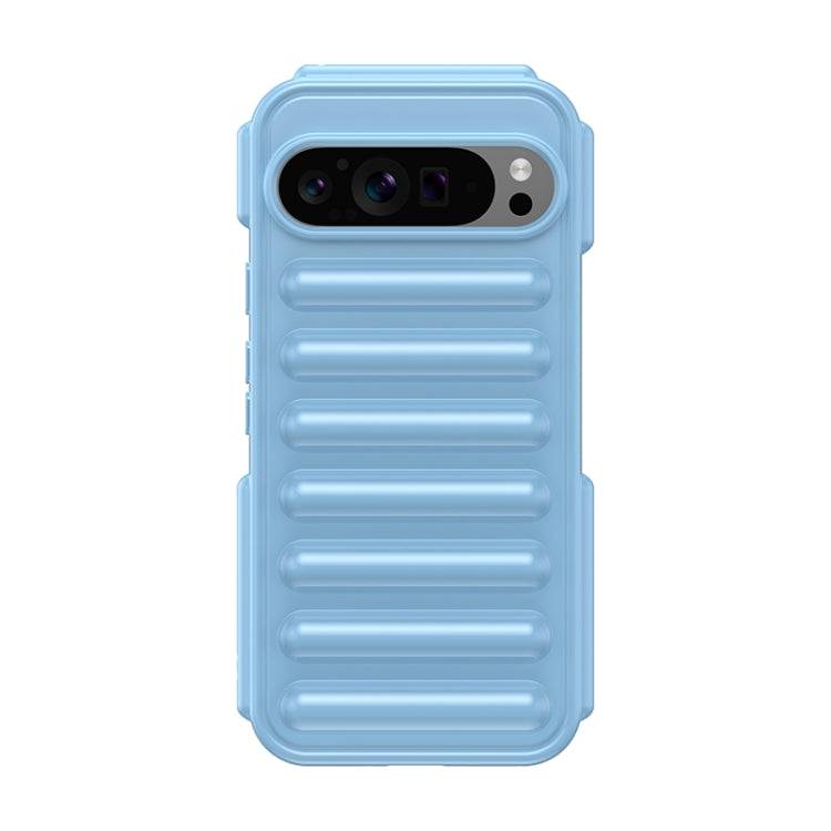 For Google Pixel 9 Pro XL Capsule Series Candy Color TPU Phone Case(Blue) - Google Cases by PMC TechLife | Online Shopping South Africa | PMC TechLife | Buy Now Pay Later Mobicred
