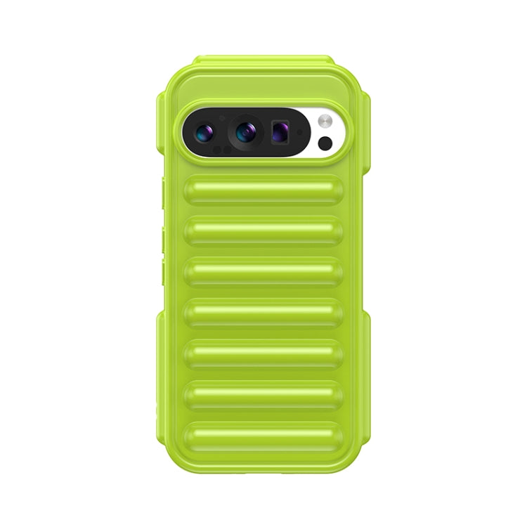 For Google Pixel 9 Pro Capsule Series Candy Color TPU Phone Case(Green) - Google Cases by PMC TechLife | Online Shopping South Africa | PMC TechLife | Buy Now Pay Later Mobicred