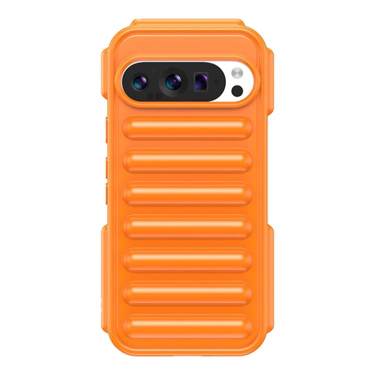 For Google Pixel 9 Capsule Series Candy Color TPU Phone Case(Orange) - Google Cases by PMC TechLife | Online Shopping South Africa | PMC TechLife | Buy Now Pay Later Mobicred
