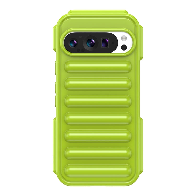 For Google Pixel 9 Capsule Series Candy Color TPU Phone Case(Green) - Google Cases by PMC TechLife | Online Shopping South Africa | PMC TechLife | Buy Now Pay Later Mobicred