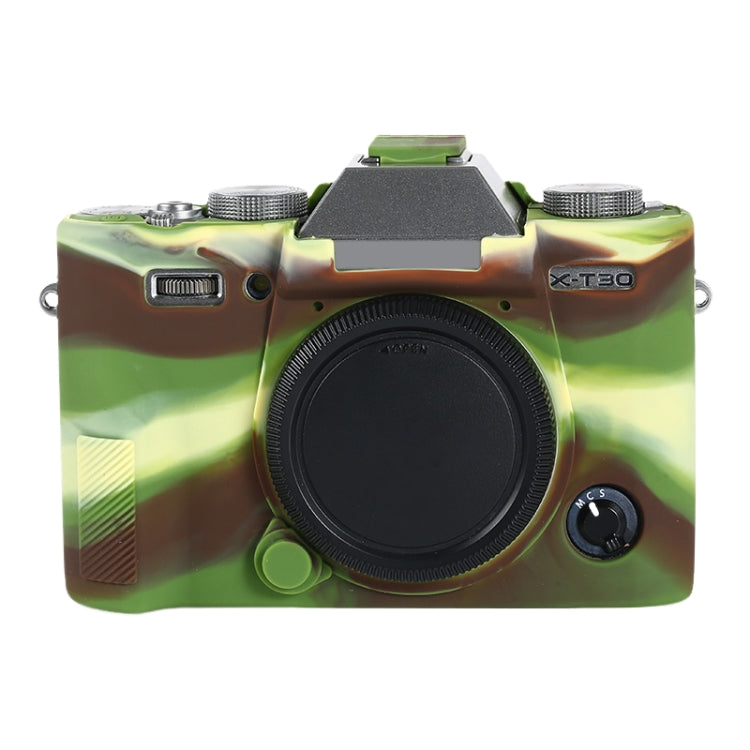 For FUJIFILM X-T30 II Soft Silicone Protective Case(Camouflage) - Protective Case by PMC TechLife | Online Shopping South Africa | PMC TechLife | Buy Now Pay Later Mobicred