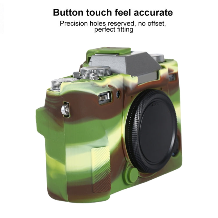For FUJIFILM X-T30 II Soft Silicone Protective Case(Camouflage) - Protective Case by PMC TechLife | Online Shopping South Africa | PMC TechLife | Buy Now Pay Later Mobicred