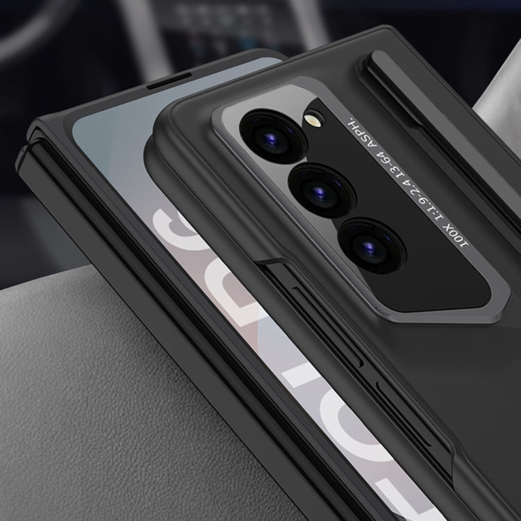 For Samsung Galaxy Z Fold6 GKK Integrated Blade Ultra-thin Full Coverage Phone Case with Pen Slot, Not Included Pen(Black) - free shipping - PMC Jewellery - Order now!