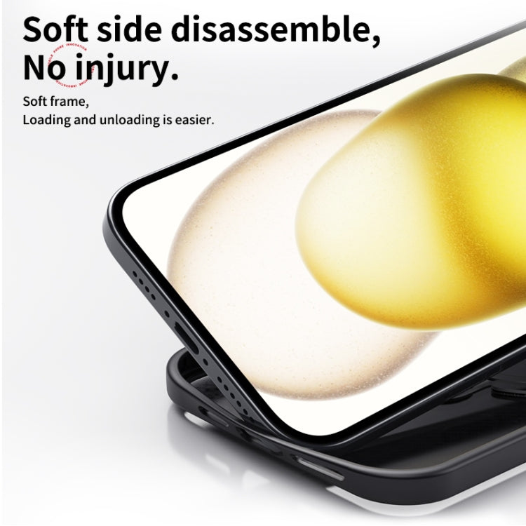 For iPhone 16 Double Ring MagSafe Magnetic Holder Phone Case(Matte Grey) - iPhone 16 Cases by PMC TechLife | Online Shopping South Africa | PMC TechLife | Buy Now Pay Later Mobicred