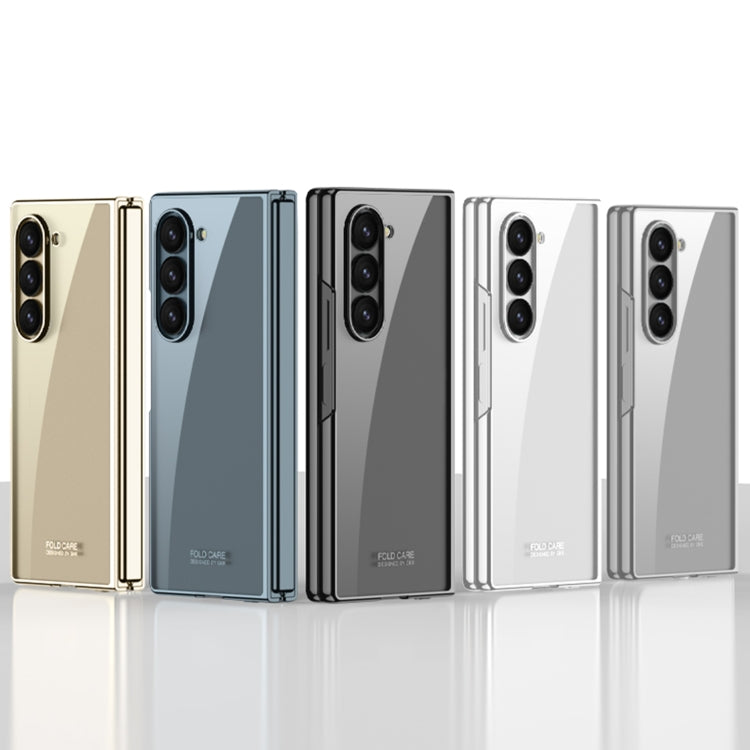 For Samsung Galaxy Z Fold6 GKK Big Hole Electroplating Phantom Full Coverage Phone Case(Silver) - Galaxy Z Fold6 5G Cases by GKK | Online Shopping South Africa | PMC Jewellery | Buy Now Pay Later Mobicred