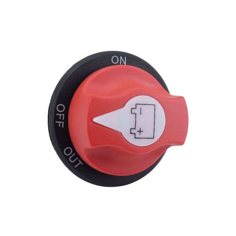 Yacht RV 12V 50A Battery DC Switch with 4pcs Terminals(Black) - Car Switches by PMC Jewellery | Online Shopping South Africa | PMC Jewellery | Buy Now Pay Later Mobicred