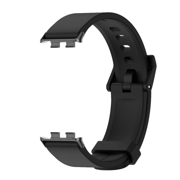 For Honor Band 10 / 9 MIJOBS Solid Color Silicone Watch Band(Black) - free shipping - PMc TechLife - Order now!