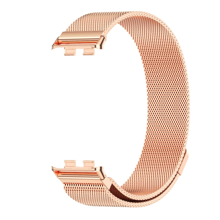 For Honor Band 10 / 9 MIJOBS Milan Magnetic Stainless Steel Watch Band(Rose Gold) - free shipping - PMc TechLife - Order now!