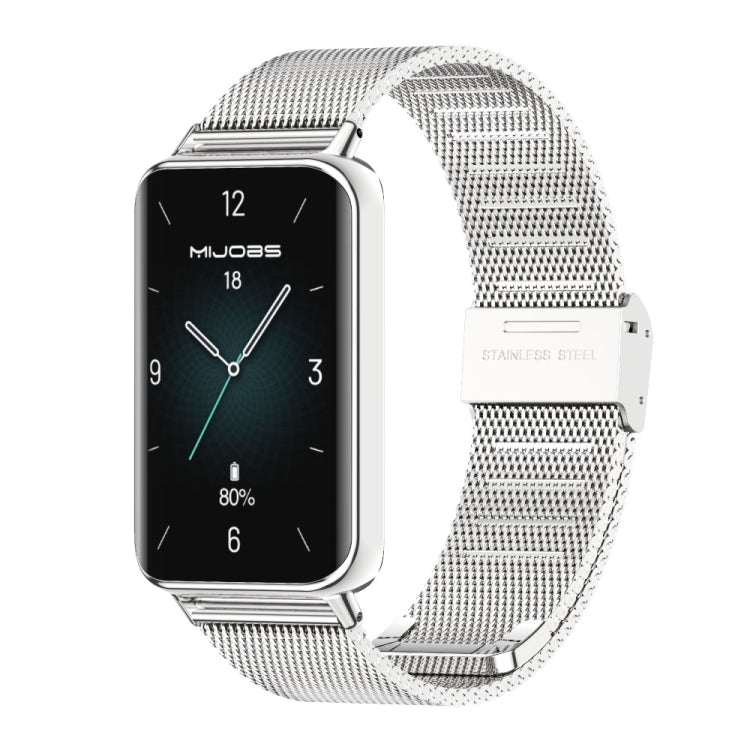 For Honor Band 10 / 9 MIJOBS Milan Buckle Stainless Steel Watch Band(Silver) - free shipping - PMc TechLife - Order now!