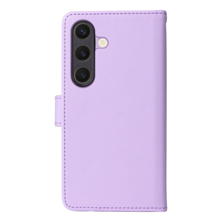 For Samsung Galaxy S25 5G BETOPNICE BN-005 2 in 1 Detachable Imitate Genuine Leather Phone Case(Light Purple) - free shipping - PMC Jewellery - Order now!