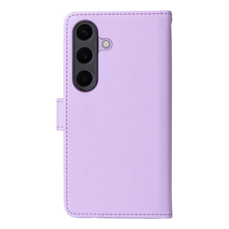 For Samsung Galaxy S25+ 5G BETOPNICE BN-005 2 in 1 Detachable Imitate Genuine Leather Phone Case(Light Purple) - free shipping - PMC Jewellery - Order now!