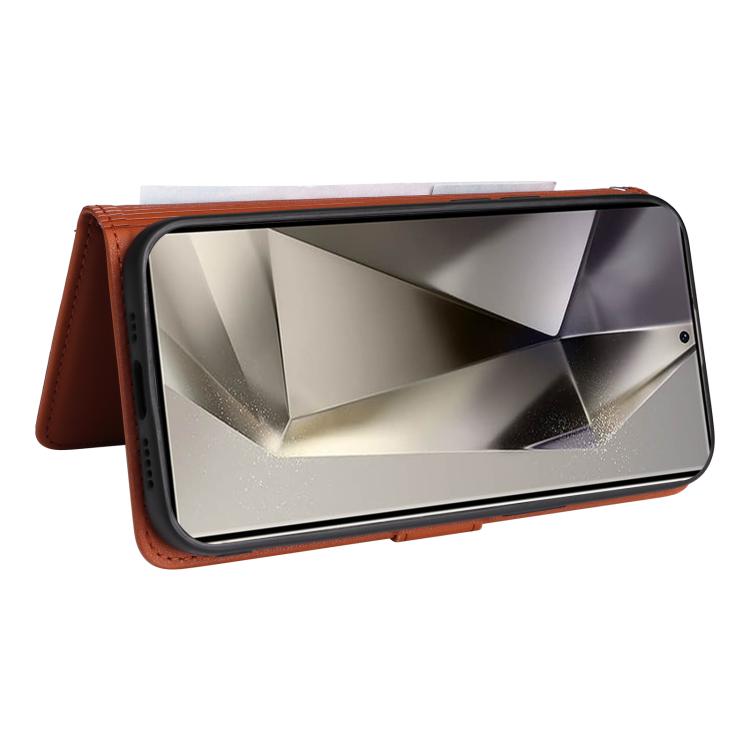 For Samsung Galaxy S25 Ultra 5G BETOPNICE BN-005 2 in 1 Detachable Imitate Genuine Leather Phone Case(Brown) - Galaxy S25 Ultra 5G Cases by BETOPNICE | Online Shopping South Africa | PMC Jewellery | Buy Now Pay Later Mobicred