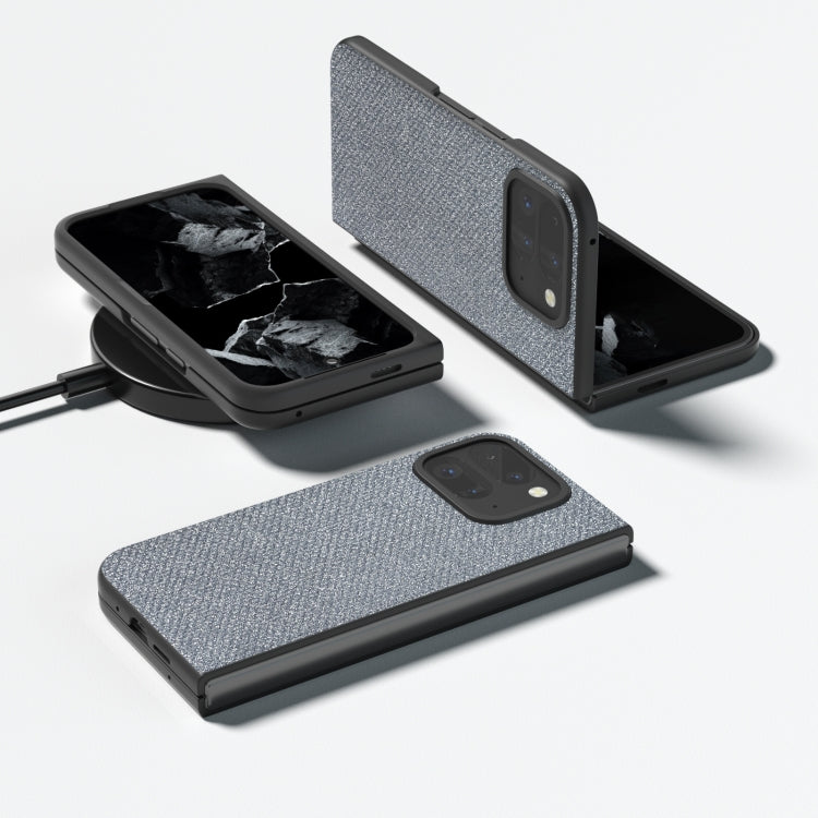 For Google Pixel 9 Pro Fold Diamond Frame Edge Full Coverage Phone Case(Jewel Black) - Google Cases by PMC TechLife | Online Shopping South Africa | PMC TechLife | Buy Now Pay Later Mobicred