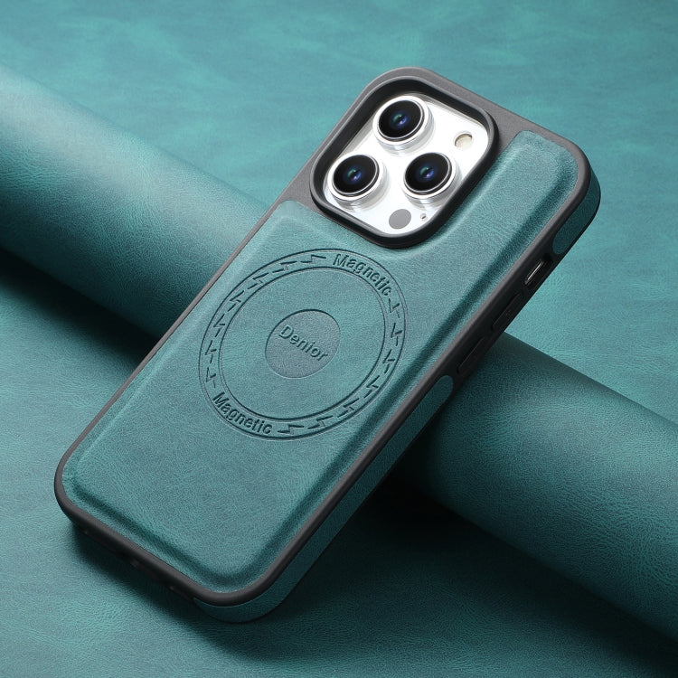 For iPhone 16 Denior A13 Skin Feel MagSafe Phone Case(Blue) - free shipping - PMC Jewellery - Order now!