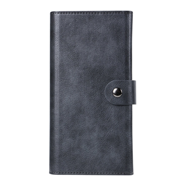 For iPhone 16 ViLi GVS Series MagSafe Magnetic RFID Leather Phone Case(Black) - iPhone 16 Cases by ViLi | Online Shopping South Africa | PMC TechLife | Buy Now Pay Later Mobicred
