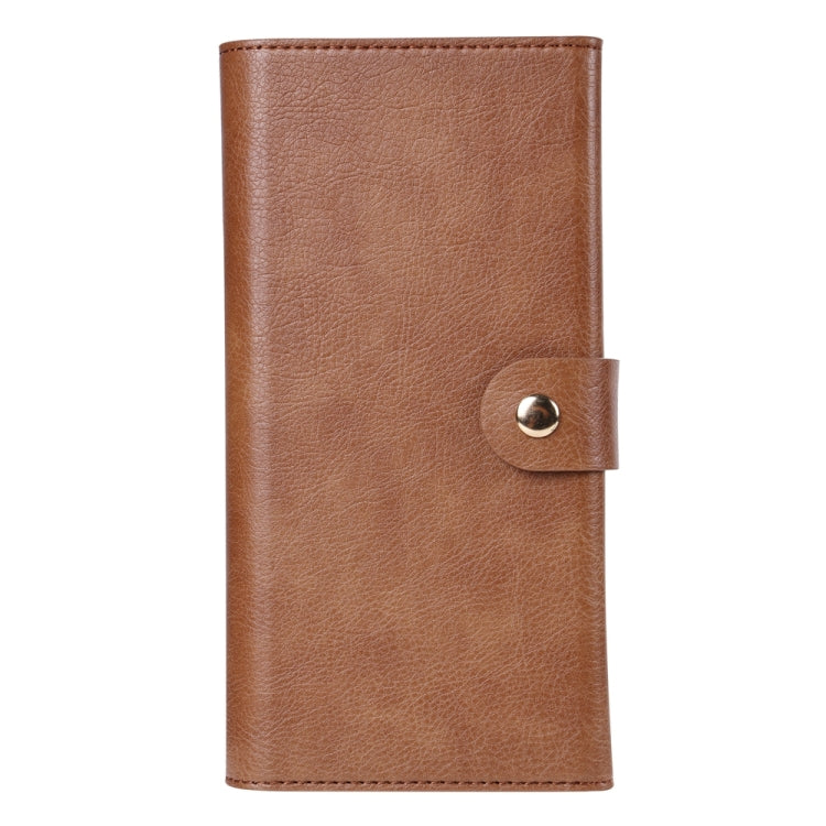 For iPhone 16 ViLi GVS Series MagSafe Magnetic RFID Leather Phone Case(Brown) - iPhone 16 Cases by ViLi | Online Shopping South Africa | PMC TechLife | Buy Now Pay Later Mobicred