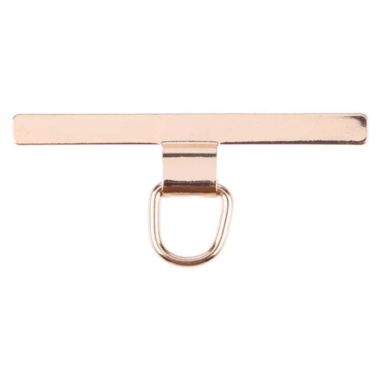 T-shape Metal Mobile Phone Lanyard Fixing Gasket(Gold) - free shipping - PMc TechLife - Order now!