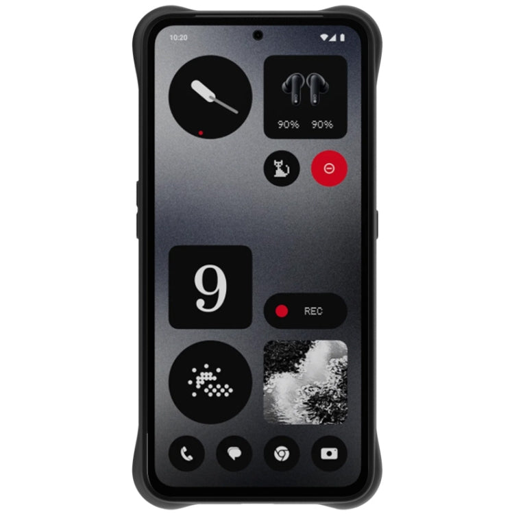 For Nothing CMF Phone 1 IMAK UC-6 Series Manbo Frosting Soft Phone Case(Black) - Nothing Cases by imak | Online Shopping South Africa | PMC Jewellery | Buy Now Pay Later Mobicred