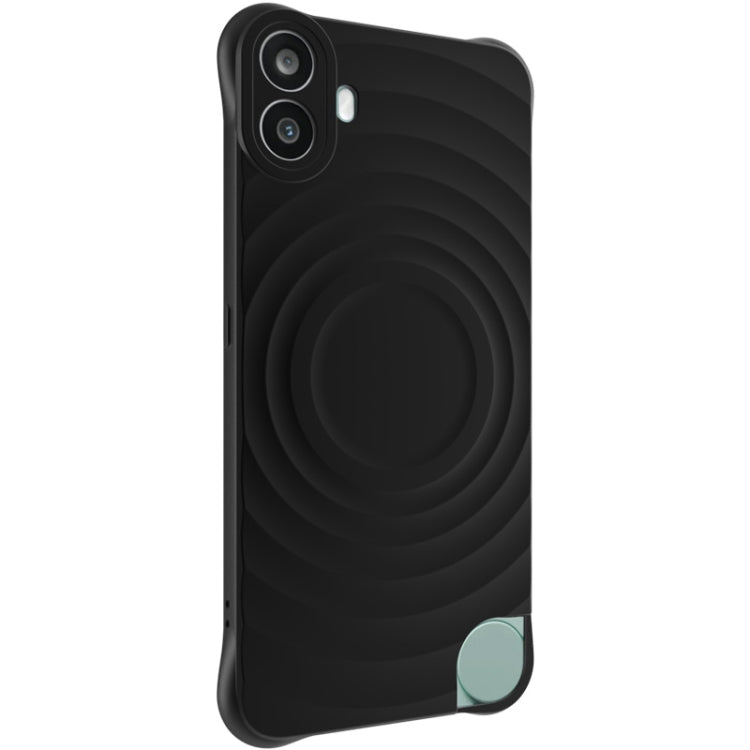 For Nothing CMF Phone 1 IMAK UC-6 Series Manbo Frosting Soft Phone Case(Black) - Nothing Cases by imak | Online Shopping South Africa | PMC Jewellery | Buy Now Pay Later Mobicred