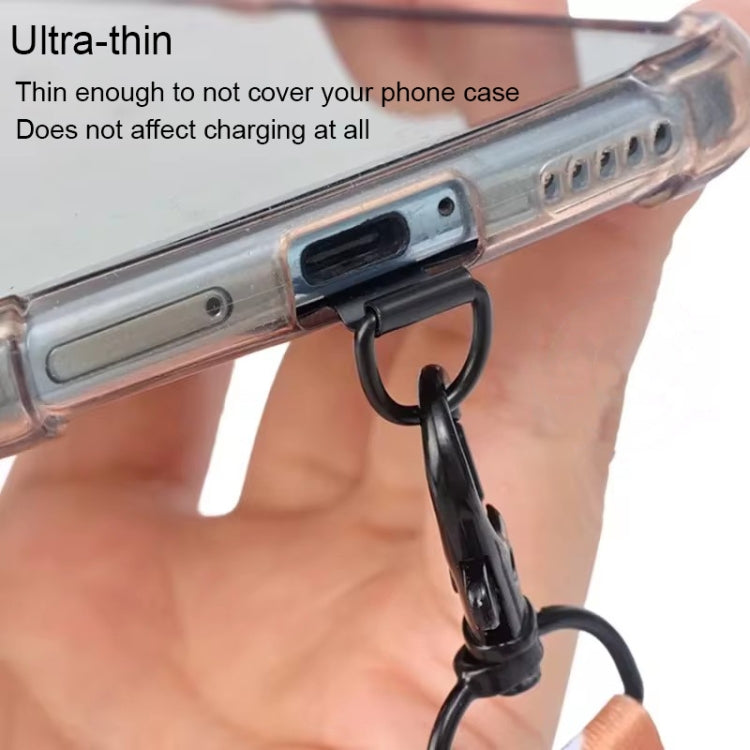Four-leaf Metal Mobile Phone Lanyard Fixing Gasket(Gold) - free shipping - PMc TechLife - Order now!