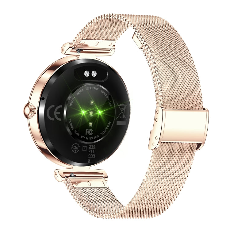 NX17 Pro 1.19 inch AMOLED Screen Steel Strap Smart Watch, Support Health Monitoring / Bluetooth Call(Gold) - Smart Watches by PMC TechLife | Online Shopping South Africa | PMC TechLife | Buy Now Pay Later Mobicred