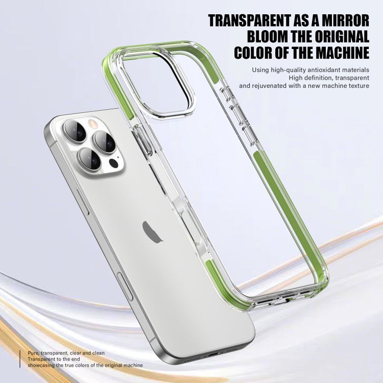 For iPhone 16 Plus TPE Airbag TPU+ PC Full Coverage Phone Case(Transparent) - iPhone 16 Plus Cases by PMC TechLife | Online Shopping South Africa | PMC TechLife | Buy Now Pay Later Mobicred